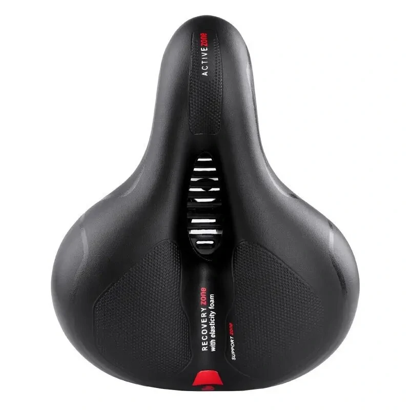 (image for) 1pc Comfortable Breathable Bike Cushion Seat With Double-sided Shock Absorption Ball Suitable For Mountain Bike