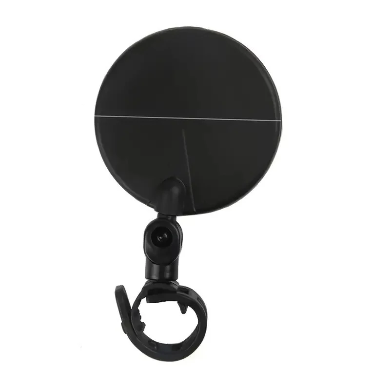 (image for) 8cm Rear 360 Degree Rotation Adjustable Bike Mirrors Universal Handlebar Mount Bike Cycling Reflector Safety View Mirror