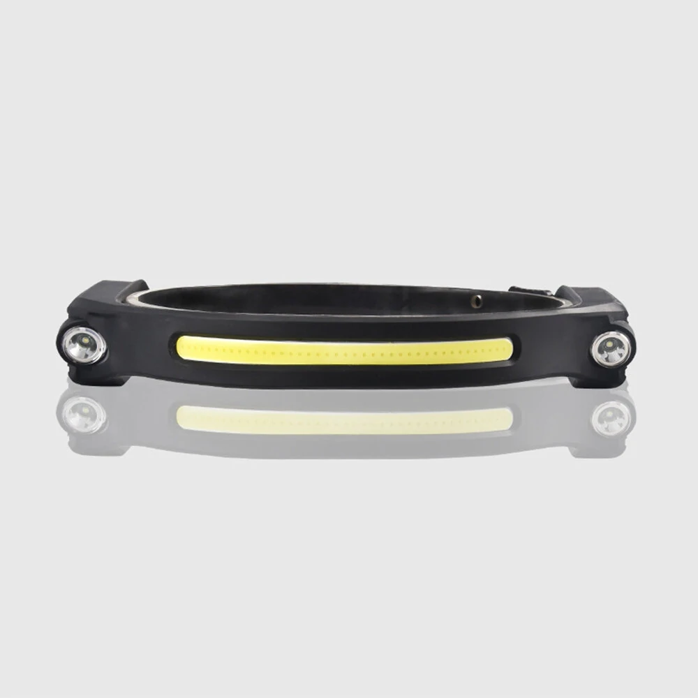 (image for) BIKIGHT LX300 2XPE+COB Induction Headlight 1200mAh 270° Wide Range 350LM 5 Lighting Modes Type-C Rechargeable Head Torch COB Outdoor Cycling Adventure Fishing Flashlight Bike Headlamp