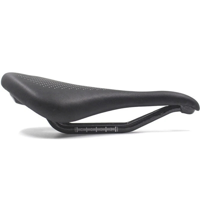 (image for) Bicycle Carbon Saddle 155mm Comfortable Bike Seat Cushion Shock Absorption Carbon Cycling Saddle