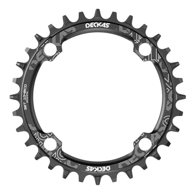 (image for) Deckas 104BCD Round Narrow Wide Chainring MTB Mountain Bike Bicycle 104BCD 32T 34T 36T 38T Crankset Tooth Plate Parts