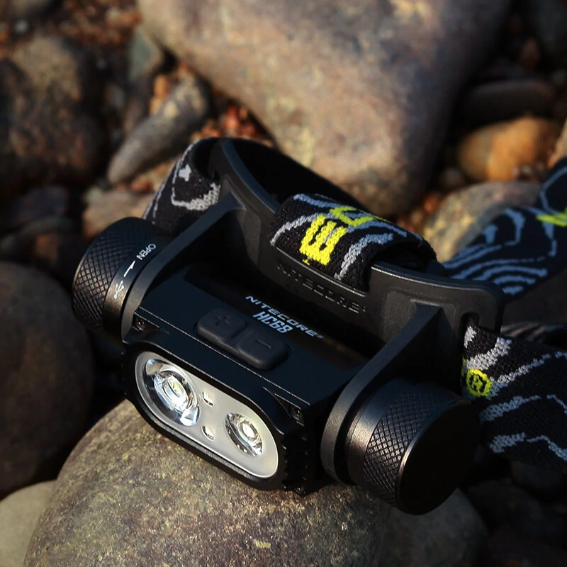 (image for) Nitecore HC68 2000 Lumen Headlamp 3500mAh 18650 USB Rechargeable Focusable Headlight IP68 Waterproof 2M Impact Resistance Head Torch