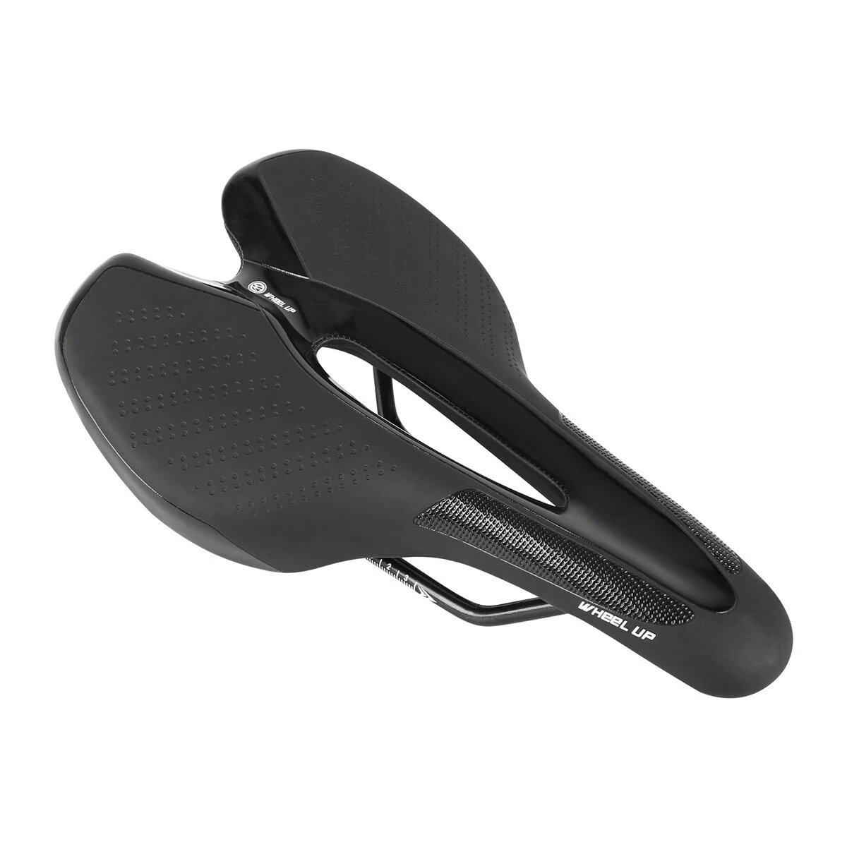 (image for) Road Bike Saddle MTB Bicycle Seat With Mountain Cycling Racing Warning Taillight USB Charging PU Breathable Soft Seat Cushion
