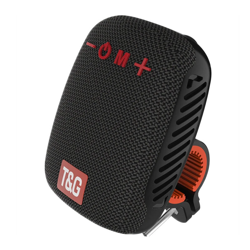 (image for) T&G Bike-specific Wireless Speaker 45mm Large Horn HiFi Sound bluetooth V5.3 Waterproof Fashion Portable Mini Outdoor Speaker with FM Radio for Cycling Riding Hiking