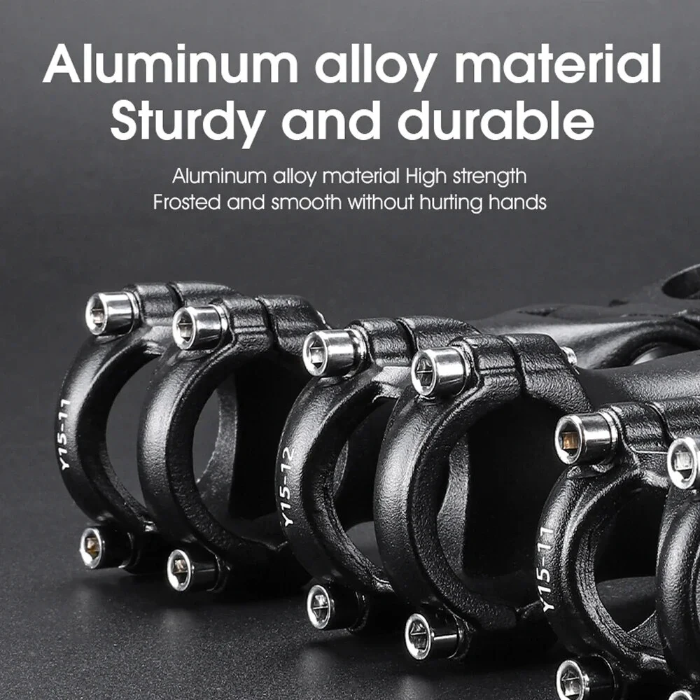 (image for) WEST BIKING 60° Adjustable Bicycle Handlebar Booster 25.4mm Aluminum Alloy Bike Front Fork Stem Adapter