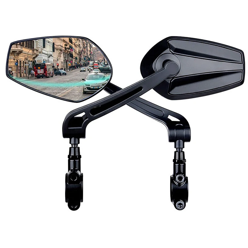 (image for) XANES 1 Pair HD View MTB Road Bike Mirrors 360° Adjustable Handlebar Rearview Mirror for Bicycle Motorcycle Accessories Rear Mirror