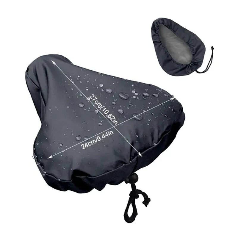 (image for) XANES 1pcs Oxford Cloth Waterproof Bike Seat Cover Protective Cushion for Outdoor Cycling