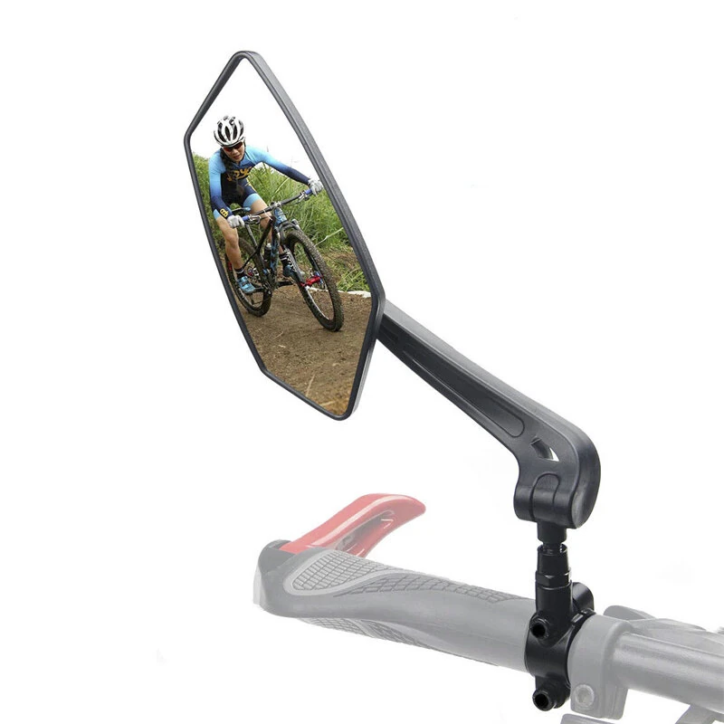 (image for) XANES DH005 Bicycle Left Rear View Mirror Wide Range High-Definition Rear View Mirror Cycling Adjustable Bike Mirror for E-bike Scooter Motorcycle