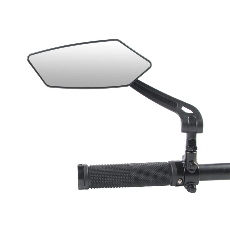 (image for) XANES DH005 Bicycle Left Rear View Mirror Wide Range High-Definition Rear View Mirror Cycling Adjustable Bike Mirror for E-bike Scooter Motorcycle