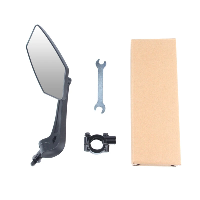 (image for) XANES DH005 Bicycle Left Rear View Mirror Wide Range High-Definition Rear View Mirror Cycling Adjustable Bike Mirror for E-bike Scooter Motorcycle