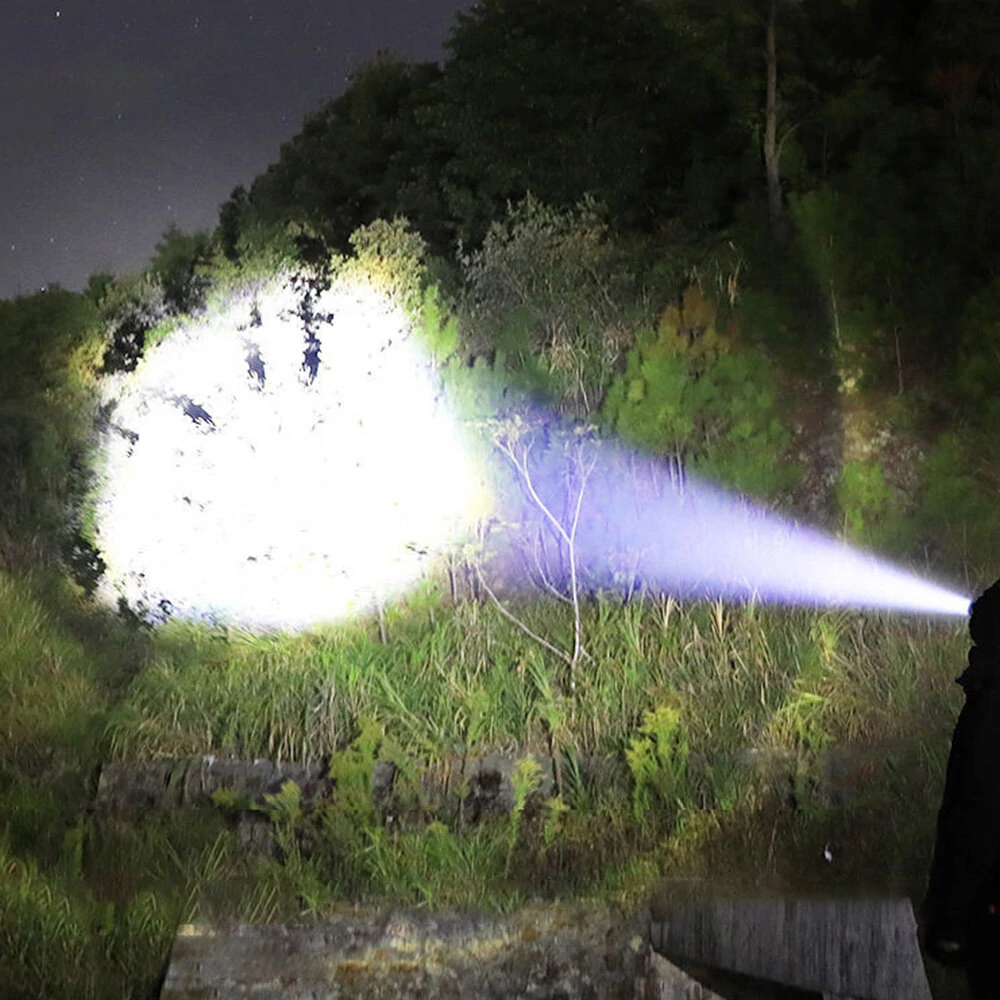 (image for) XMUND Portable Sensor Headlamp USB Rechargeable Zoom Fishing Torch Outdoor Super Bright Waterproof Headlamp Camping Lamp XD-HL1